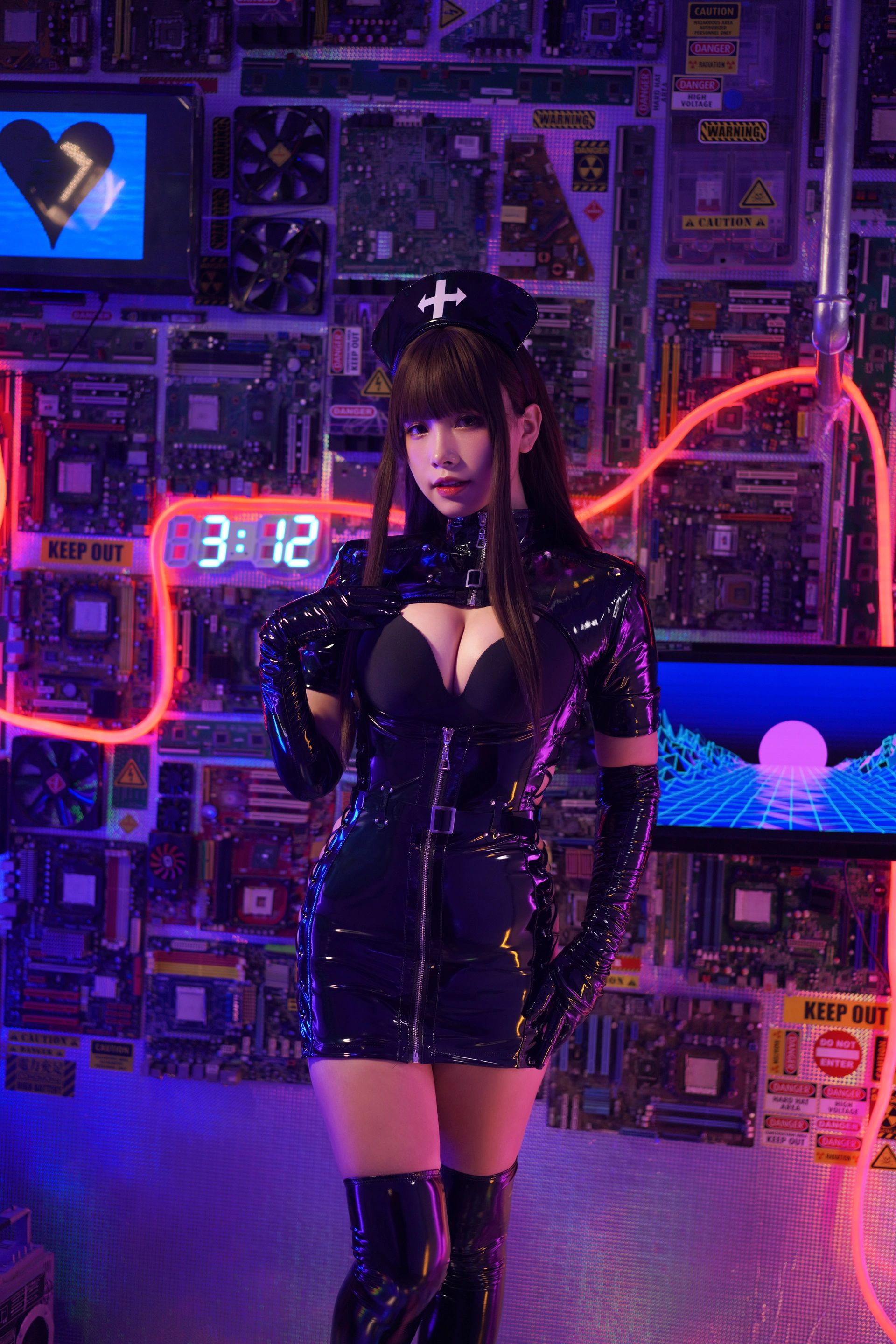 Neko-薇薇 - NO.012 暗黑护士 0